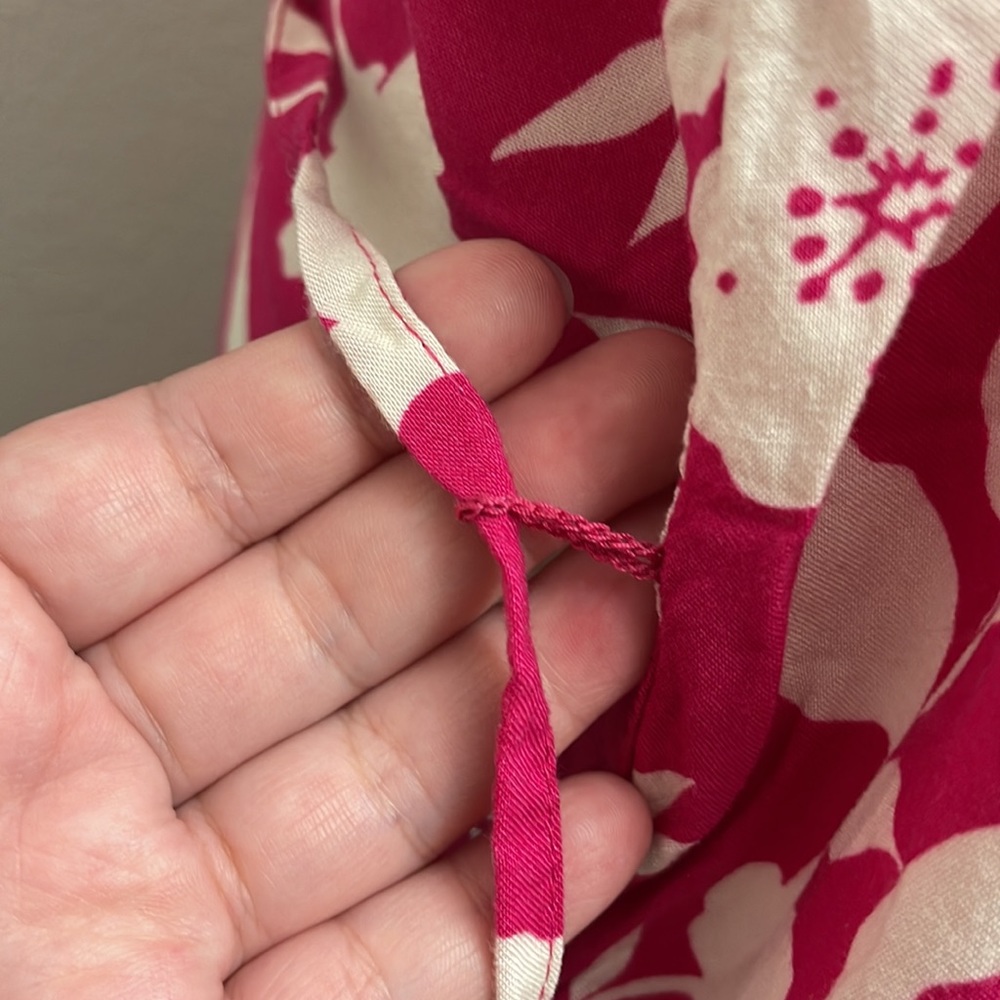 Floral Pink Dress with Pockets - Picture 10 of 13